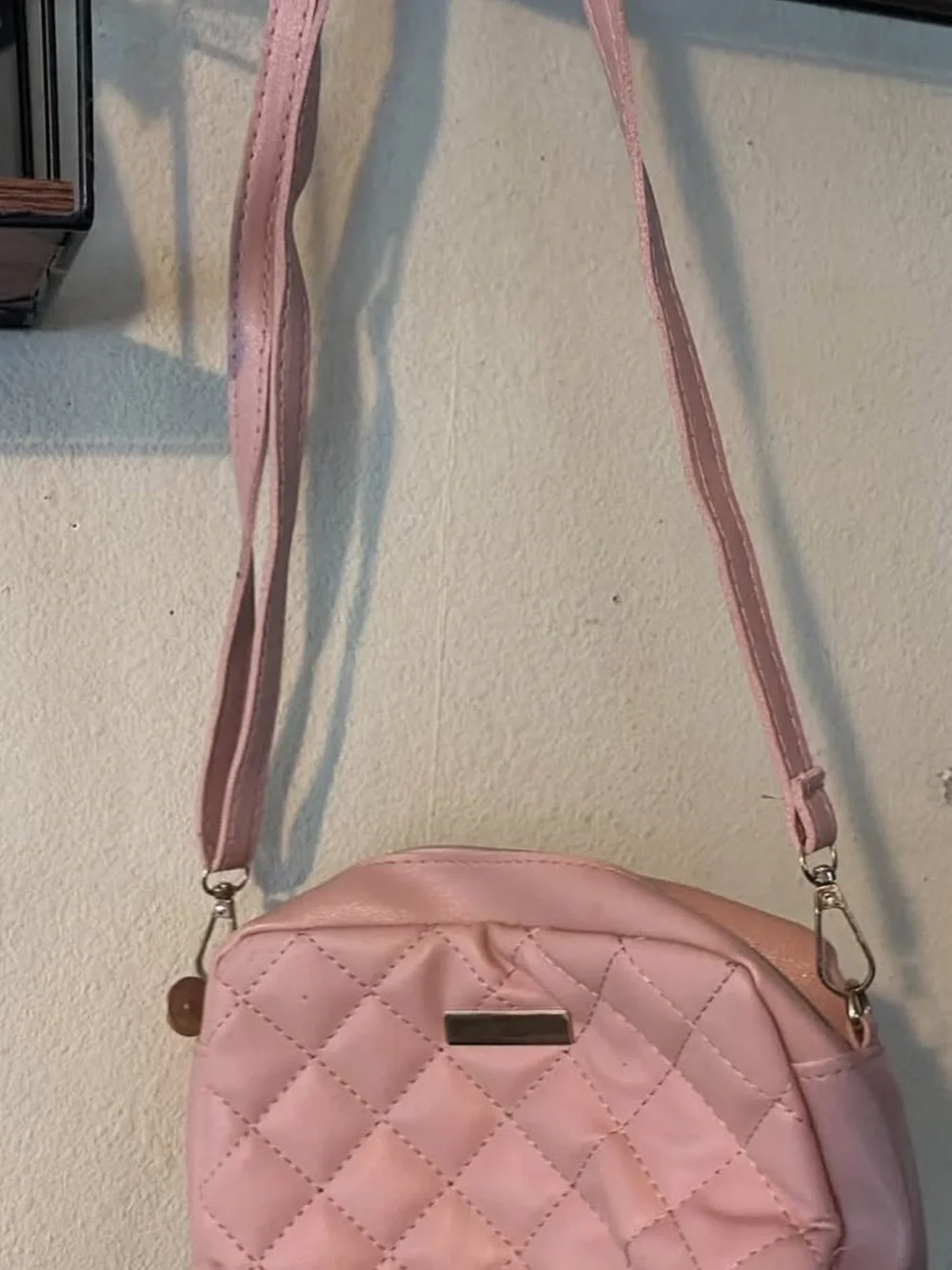 Juicy Couture Mint Green Quilted Floral Mini Backpack with Pom Pom